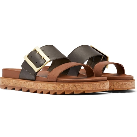 Sorel Shoes - - Sorel leather slide